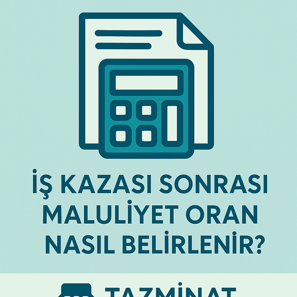 İş Kazası Sonrası Maluliyet Oranı Nasıl Belirlenir? [2025 Rehberi]