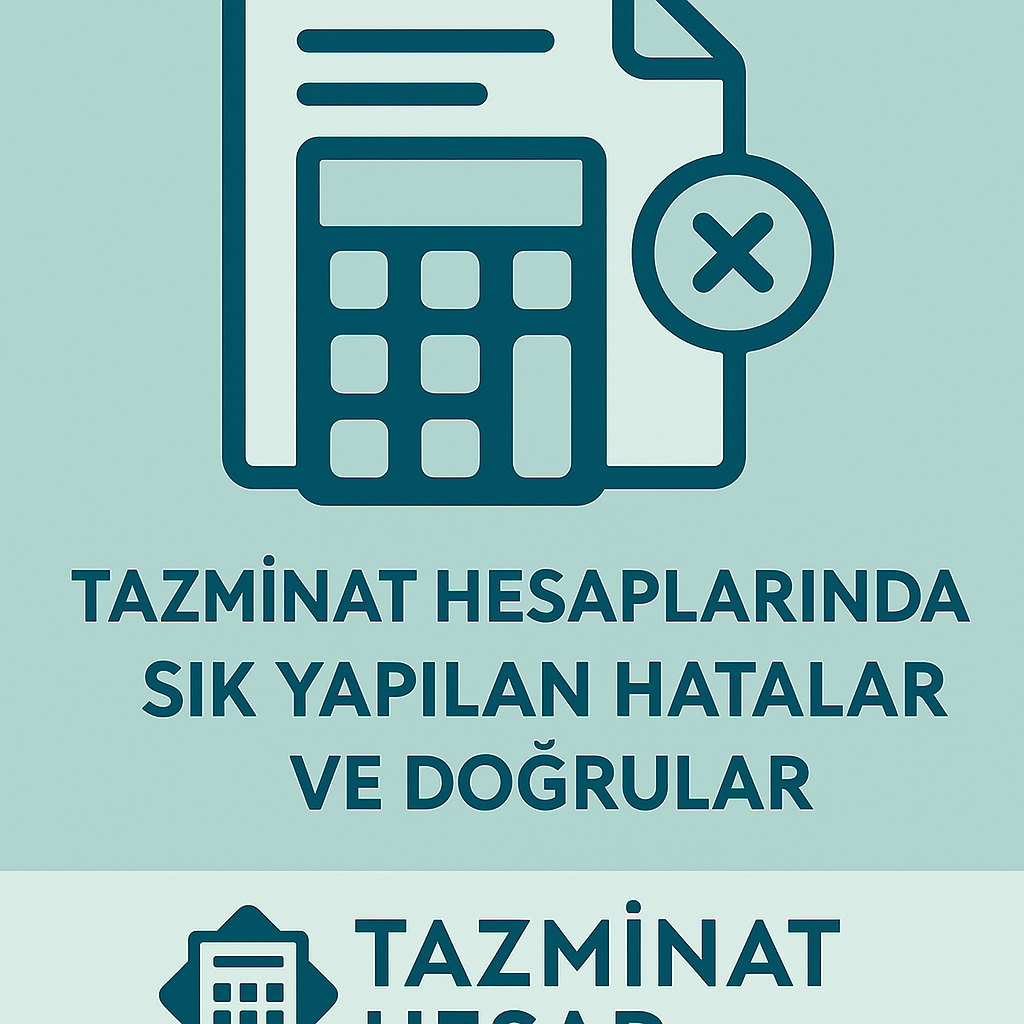 Tazminat Hesaplarında Sık Yapılan Hatalar ve Doğrular